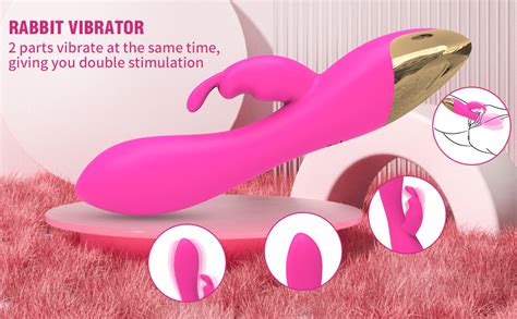 Fidech G Spot Rabbit Vibrator Rose Sex Toys For Clitoris G Spot