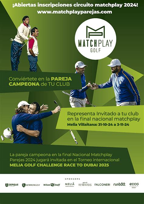 Circuitos El Matchplay Parejas Contesta Tus Preguntas