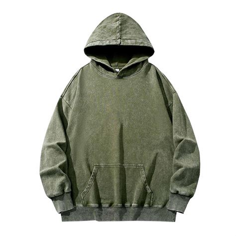 Badhub Mens Oversized Cotton Hoodie On Clearancebasic Solid Hooded Sweatshirt Big And Tall