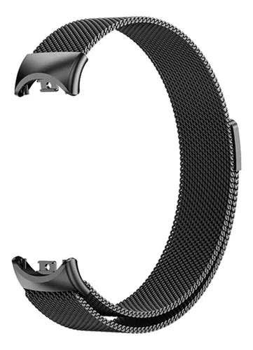 Pulseira Para Xiaomi Mi Smart Band 8 Milanesa Metal Aço Inox