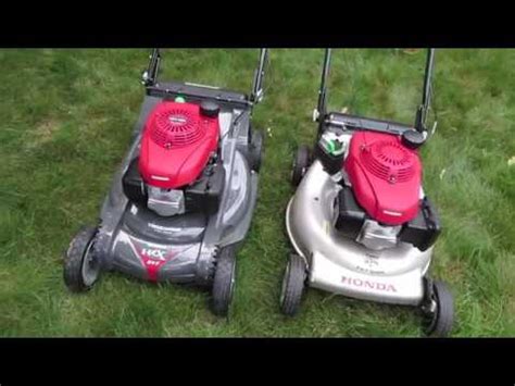 Honda HRR Vs HRX Mower Comparison Long Term Review YouTube