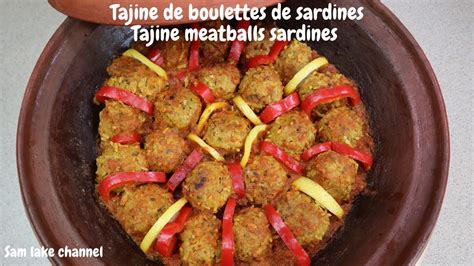 Tajine De Boulettes De Sardine A La Marocaine Moroccan Meatballs