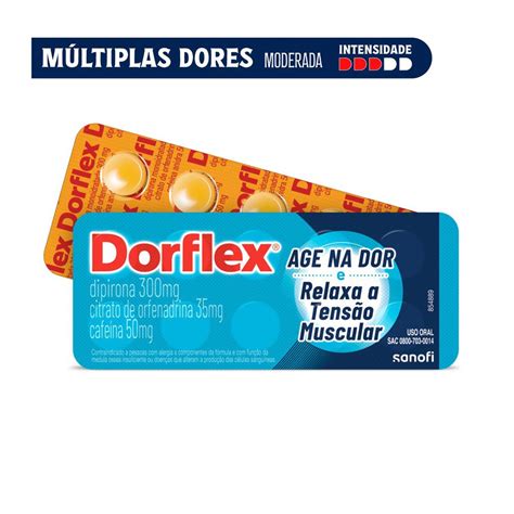 Dortrirelax É O Mesmo Que Dorflex - DORFLEX ANALGÉSICO E RELAXANTE MUSCULAR 10 COMPRIMIDOS - Preço Popular