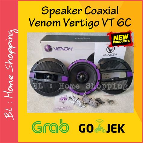 Jual Speaker Coaxial Venom Vertigo VT6C Speaker 3way Vertigo VT 6C