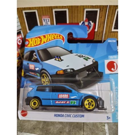 Honda Civic Custom Hot Wheels Shopee Brasil