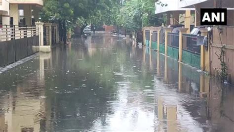 Severe Waterlogging In Many Tamil Nadu Districts Including Chennai