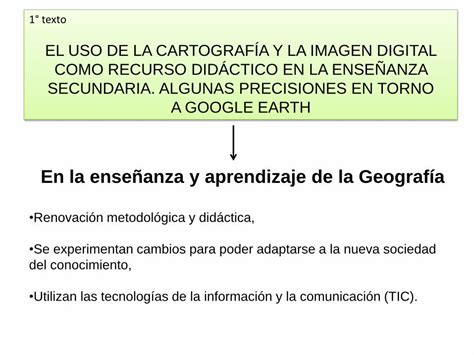 Pdf El Uso De La Cartograf A Y La Imagen Digital Como Recurso