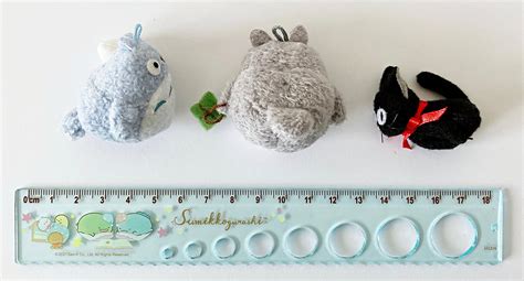 Rare Miniature Collectors Studio Ghibli Totoro And Jiji Cute Etsy Uk