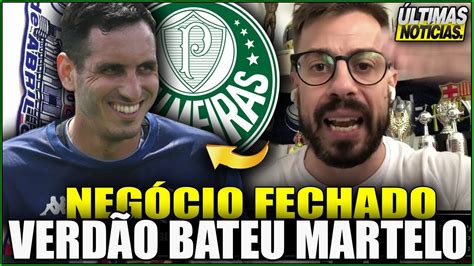 SOLTOU A BOMBA FECHOU REFORÇO PALMEIRAS VAI FORTE PRA TEMPORADA