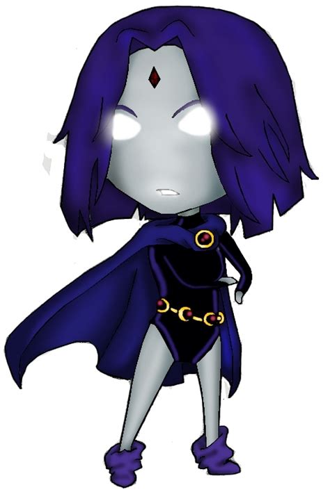 Chibi Raven T T By Geekypnai On Deviantart