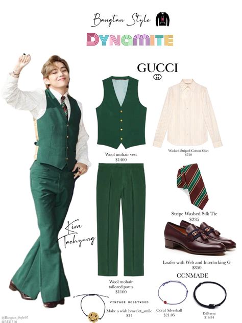 Bts Gucci Outfits Dynamite - btsad