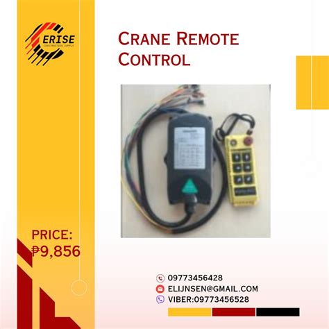 CRANE REMOTE CONTROL, Commercial & Industrial, Construction & Building Materials on Carousell