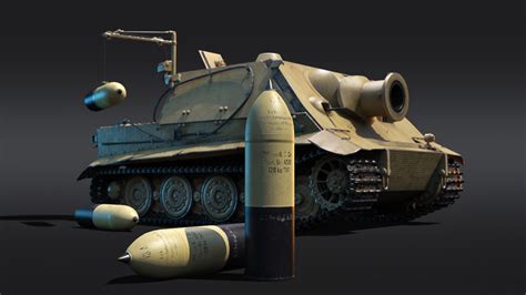 Desarrollo SPG 38 cm Sturmmörser Sturmtiger Noticias War Thunder