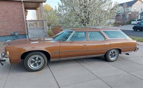 Innovative Design 1974 Pontiac Grand Safari Station Wagon Barn Finds