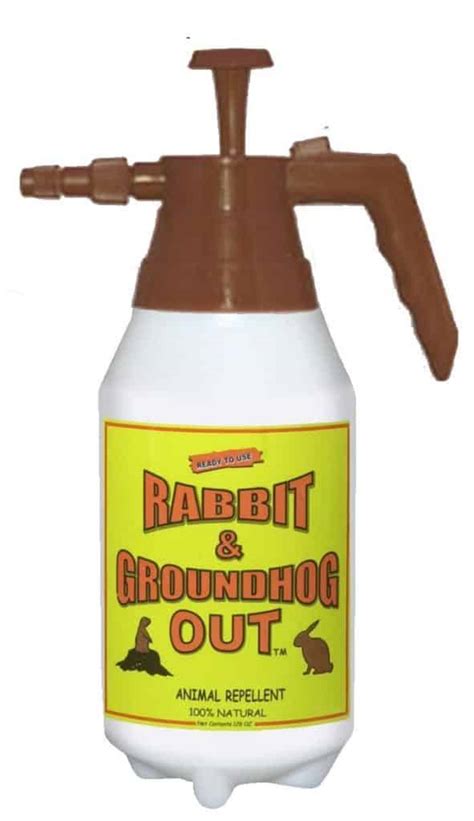 Rabbit & Groundhog Repellent: Rabbit Out 48oz Ready-To-Use