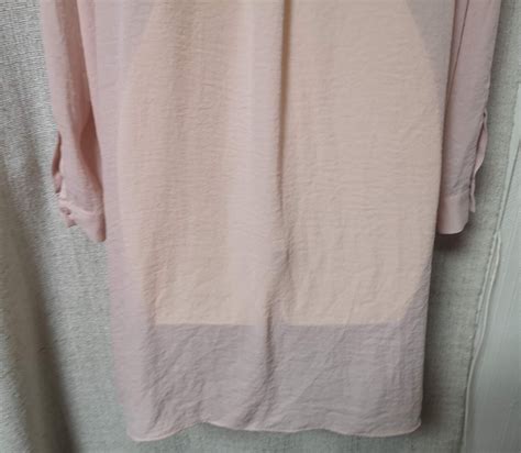 Cos Dusty Pink Ovwersize Long Shirt Size Eu 36 Ebay