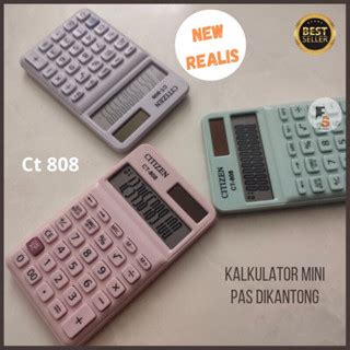 Jual Kalkulator Fancy Warna Warni Calculator Citizen N N C