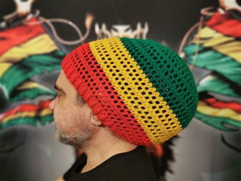 Rasta Tam Rasta Hat Rasta Beanie Reggae Hat Reggae Beanie Etsy