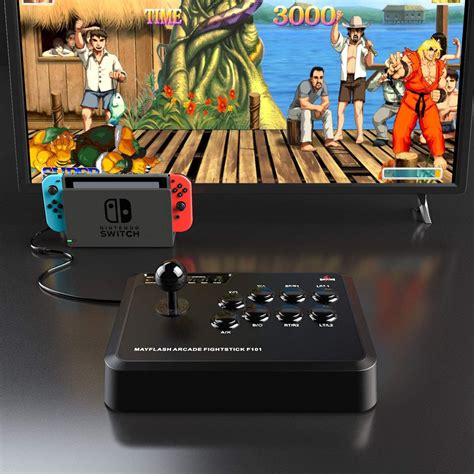 Mayflash Arcade Stick F Para Nintendo Switch Pc Ps Android Neogeo