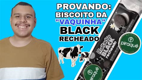 Provando Lan Amento Biscoito Maltado Black Piraqu Comida Youtube