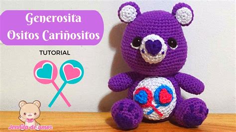 Generosita Ositos Cariñositos Tutorial Amigurumi Youtube