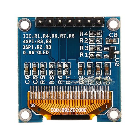 Pin Inch Oled Display Ssd Spi Iic Serial Lcd Screen