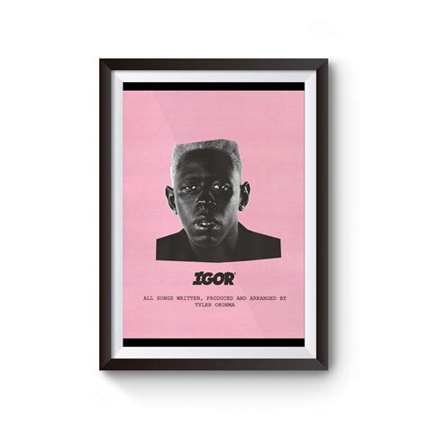 Tyler The Creator Igor Poster