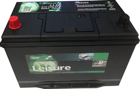 V Ah Lucas Ll Hd Deep Cycle Leisure Marine Battery Caravan