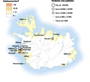 Iceland Population map | Order and download Iceland Population map