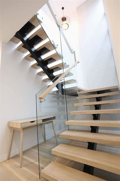 Modern Steel Spine Staircase • Modern Staircase Design • Kirrawee