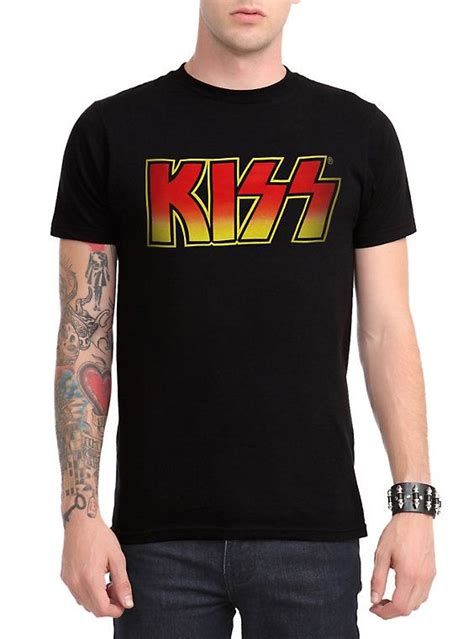 Kiss Classic Logo T Shirt Ladies Tee Shirts Shirts Turquoise Logo