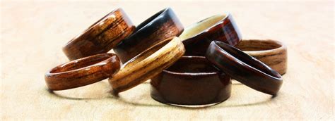 WoodAround rings - Handmade unique wooden rings