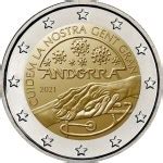 2 EUROS 2021 ANDORRA Filatelia Y Numismatica