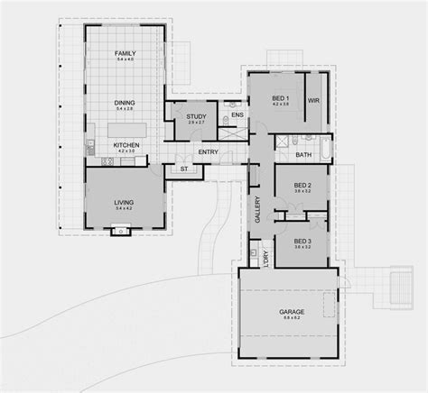 Pavilion Plan 2 House Plans For Spacious Private Living