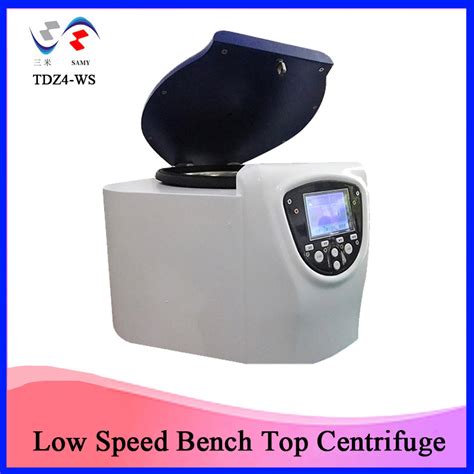 Tdz4 Ws LCD Display Low Speed Laboratory Prp Centrifuge With 12X15ml