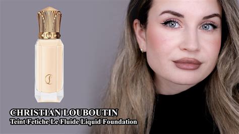 CHRISTIAN LOUBOUTIN Teint Fetiche Le Fluide Liquid Foundation 10N