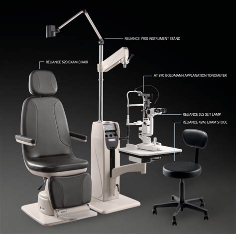 Haag Streit Exam Lane Features New Slit Lamp Model