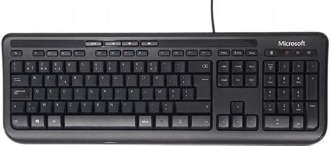 Klawiatura Microsoft Wired Keyboard 600 Be Azerty Anb 00010 Opinie I Ceny Na Ceneo Pl