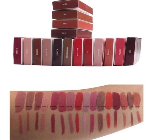 KYLIE JENNER LIP KIT &Lipliner Matte Liquid Lipstick Makeup Lip ...