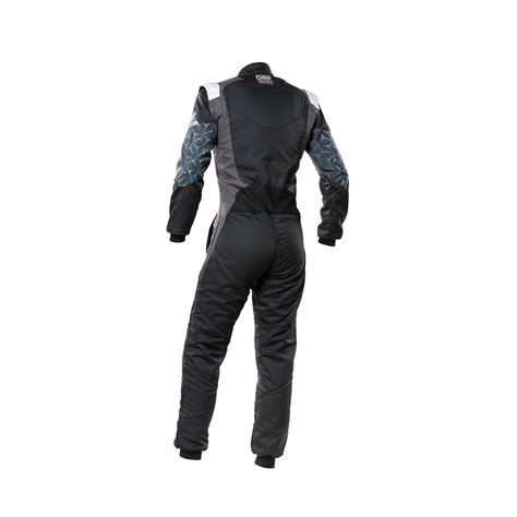 Omp Rennoverall Tecnica Hybrid Schwarz Fia Schwarz Fahrerausr Stung