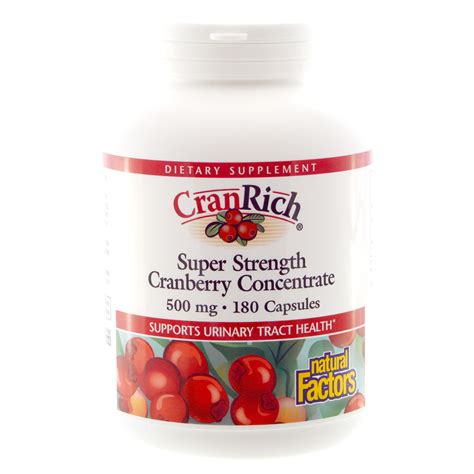 Evergreen Nutrition | Cran Rich Super Strength Cranberry Concentrate ...