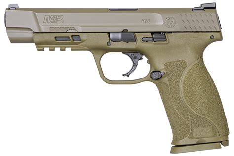 Smith And Wesson Mandp9 M20 9mm Fde Centerfire Pistol With 5 Inch Barrel