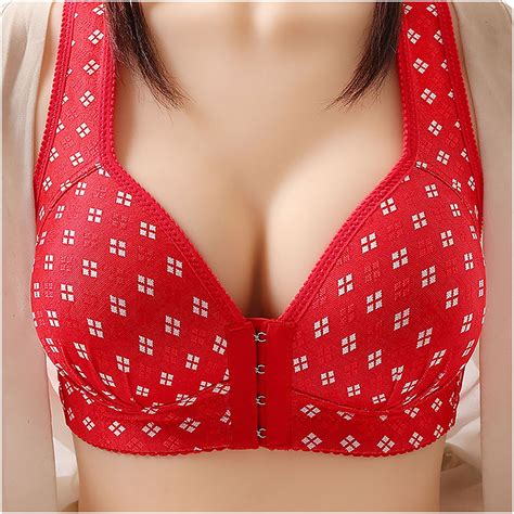 Mallwal T Shirt Bra Women Back Smoothing Bra Feature V Neck Longline Bra Style W 1474 Red 40