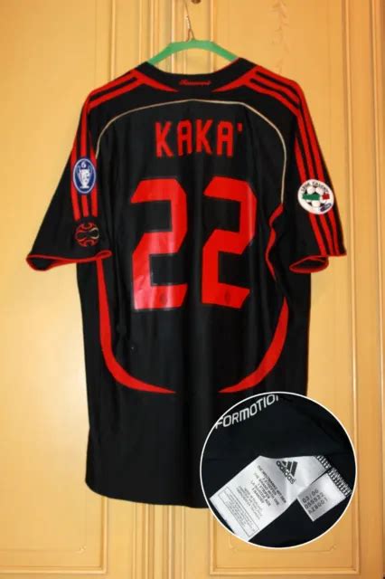 MAGLIA CALCIO AC Milan Jersey Kaka Issued No Match Worn Serie A