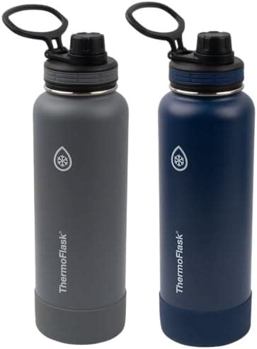 Amazon Thermoflask Botella De Agua De Acero Inoxidable Con