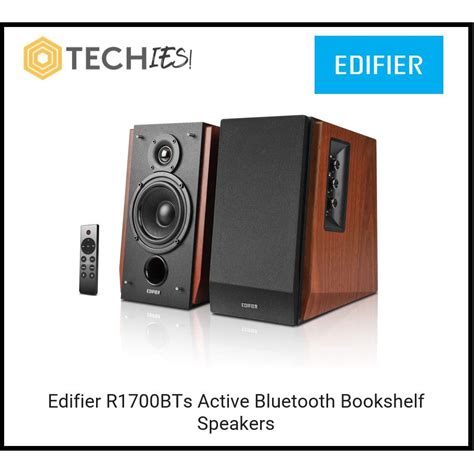 Edifier R Bts Active Bluetooth Bookshelf Speakers Wireless