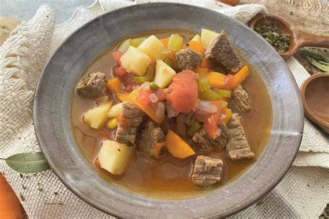 Instant Pot Vegetable Beef Soup Corrie Cooks