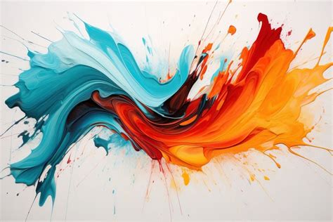 Abstract color splash art backgrounds | Free Photo Illustration - rawpixel