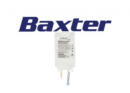 2B8011 Baxter Medication Delivery Bag Empty Intravia 150 ML