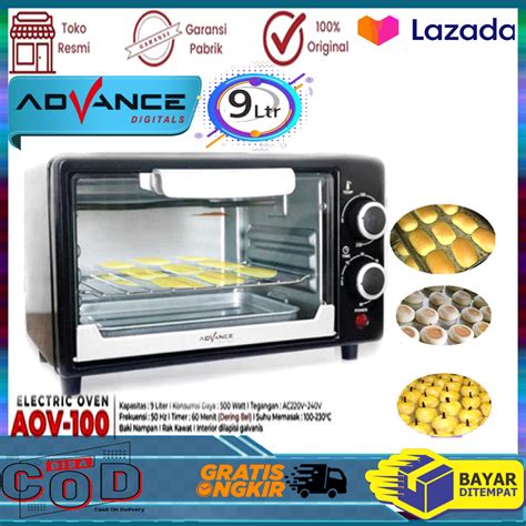 Oven Advance AOV 100 Kapasitas 9 Liter Oven Listrik Advance AOV 100